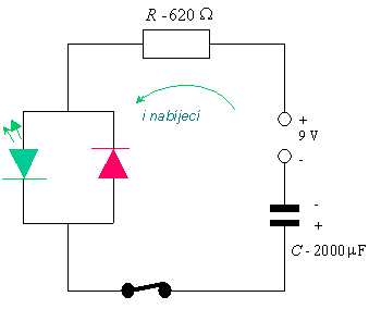 Jan Tokar: Svtloemitujc diody (LED) jako indiktory prchodu elektrickho proudu - Obr. 1b