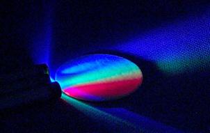 Josef Hubek  : Superjasn LED  - Obr. 12 Luminiscenn ter osvtlen temi LED